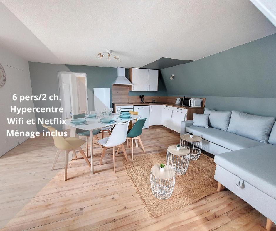 Le Pic*Wifi*Netflix*Menage Inclus Apartamento Bagnères-de-Bigorre Exterior foto